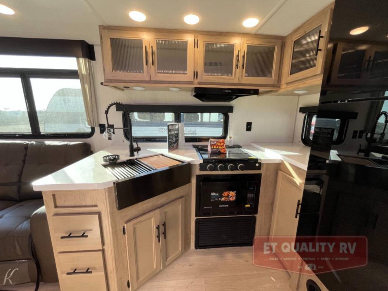A photo of this 2026 Forest River Rv Cherokee Grey Wolf Black Label 26SSBL