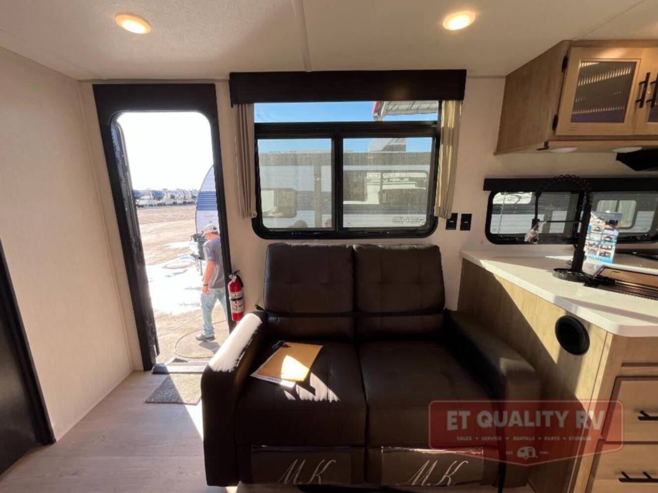 A photo of this 2026 Forest River Rv Cherokee Grey Wolf Black Label 26SSBL