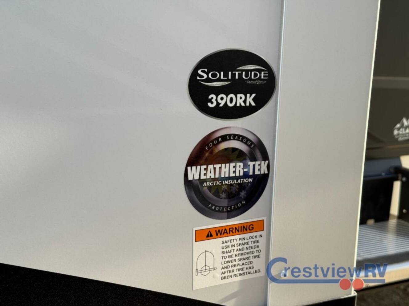 A photo of this 2026 Grand Design Solitude 390RK
