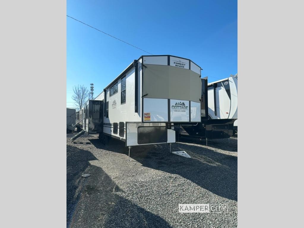 2026 Forest River Rv Cedar Creek Cottage Fifth Wheels 412FWC in peninsula OH
