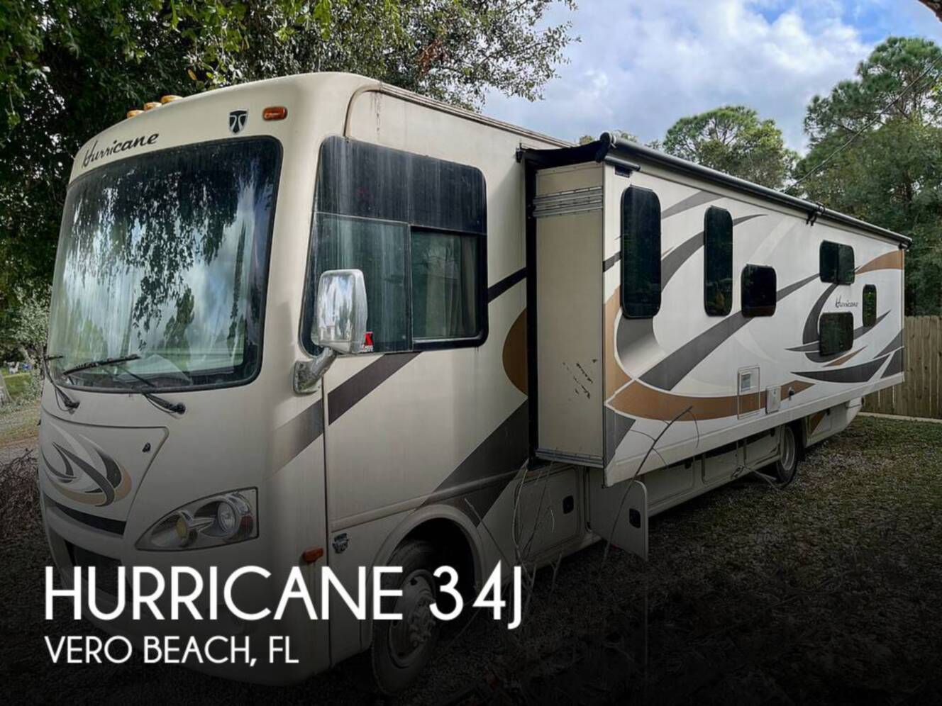 A photo of this 2016 Thor Motor Coach Hurricane 34J