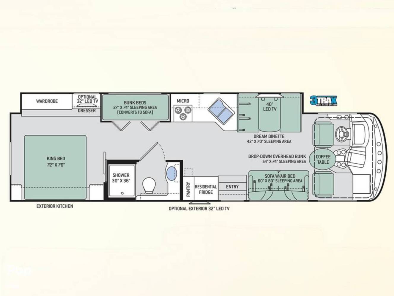 A photo of this 2016 Thor Motor Coach Hurricane 34J