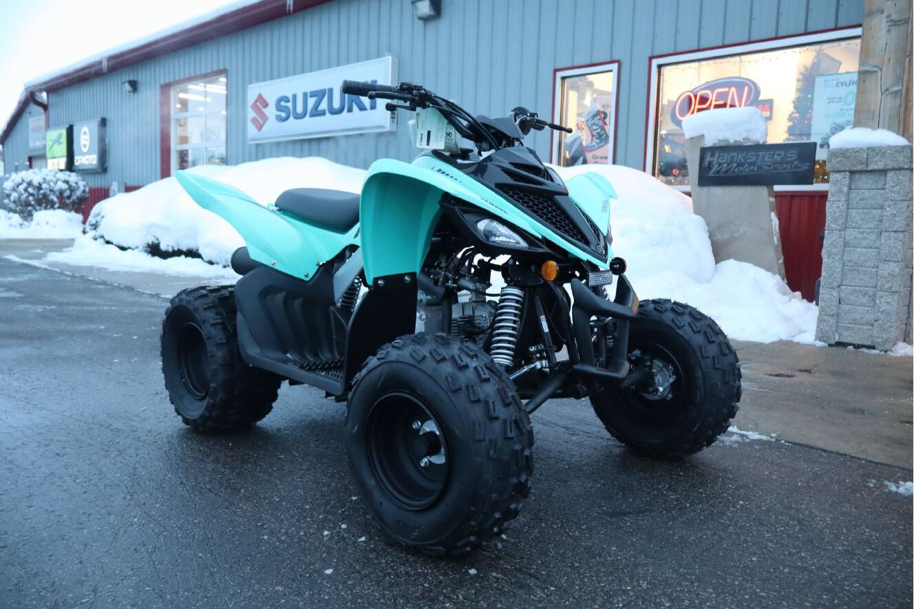 A photo of this 2025 Yamaha Raptor 110