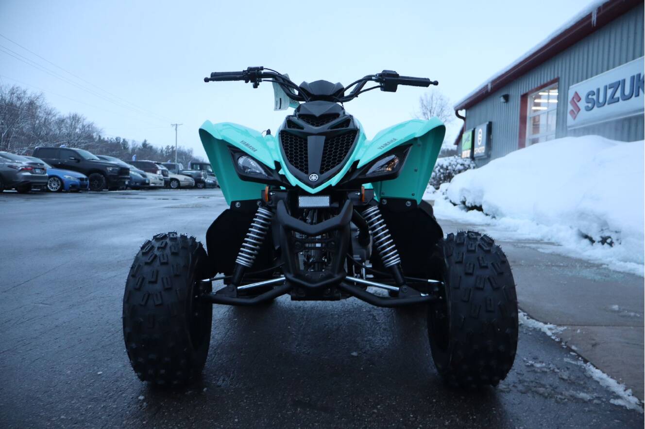 A photo of this 2025 Yamaha Raptor 110