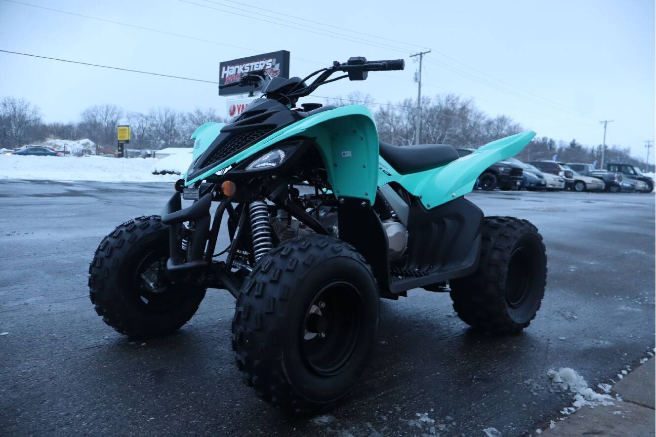 A photo of this 2025 Yamaha Raptor 110