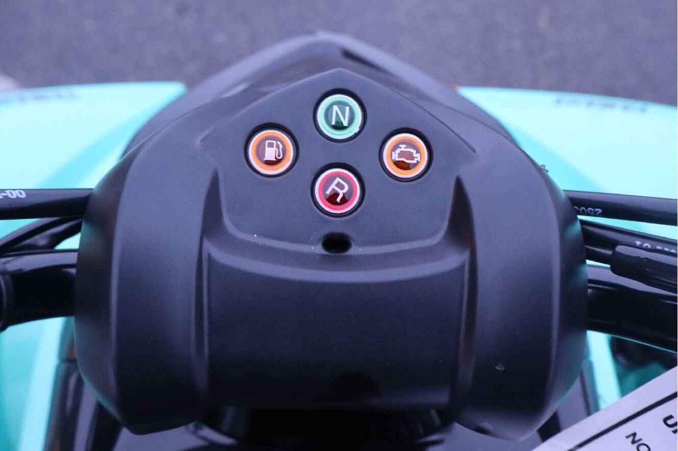 A photo of this 2025 Yamaha Raptor 110