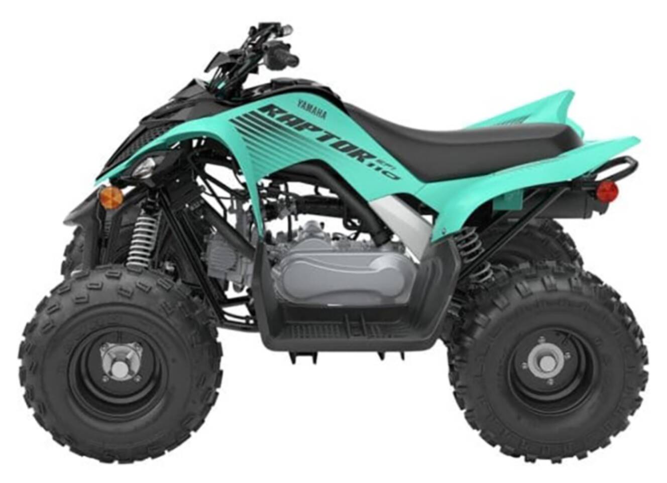A photo of this 2025 Yamaha Raptor 110