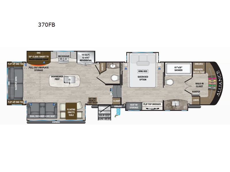 2024 Alliance Rv Paradigm 370FB in st. george UT