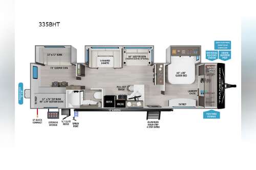 2025 Grand Design Transcend Xplor 335BHT in st. george UT
