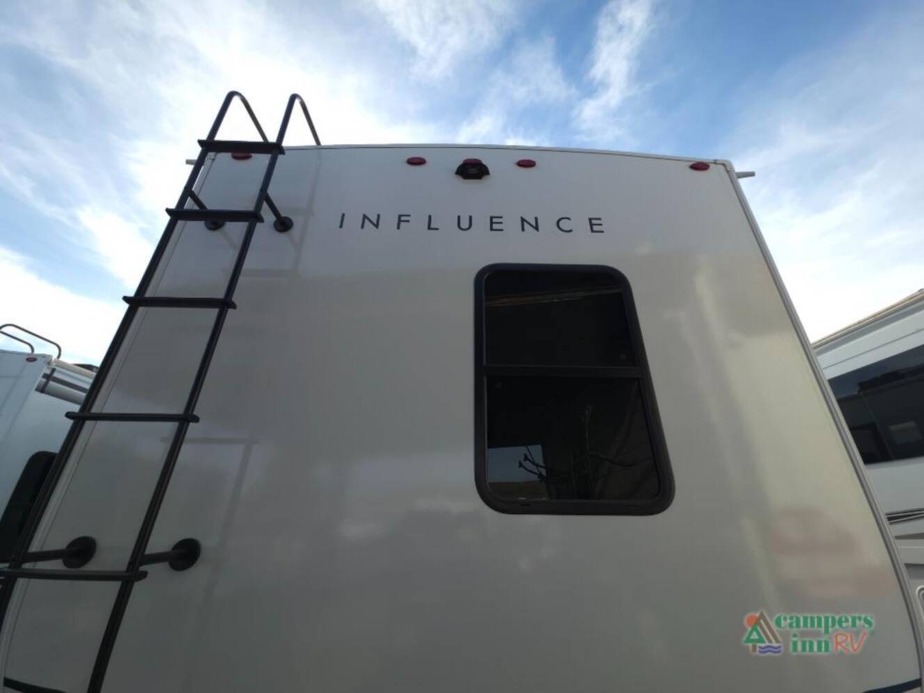 A photo of this 2026 Grand Design Influence 3804DS