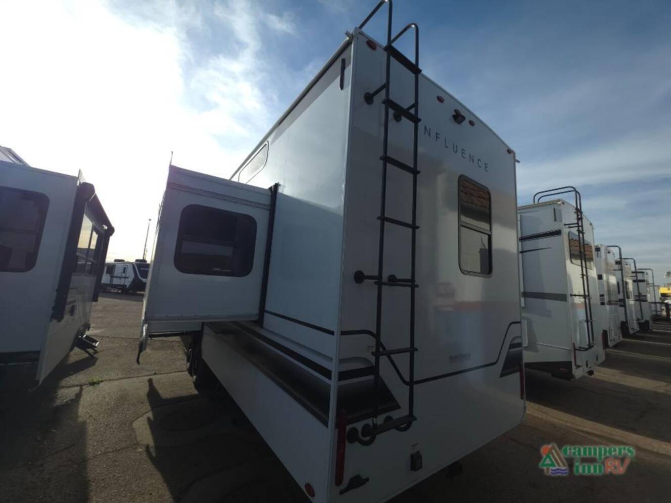 A photo of this 2026 Grand Design Influence 3804DS