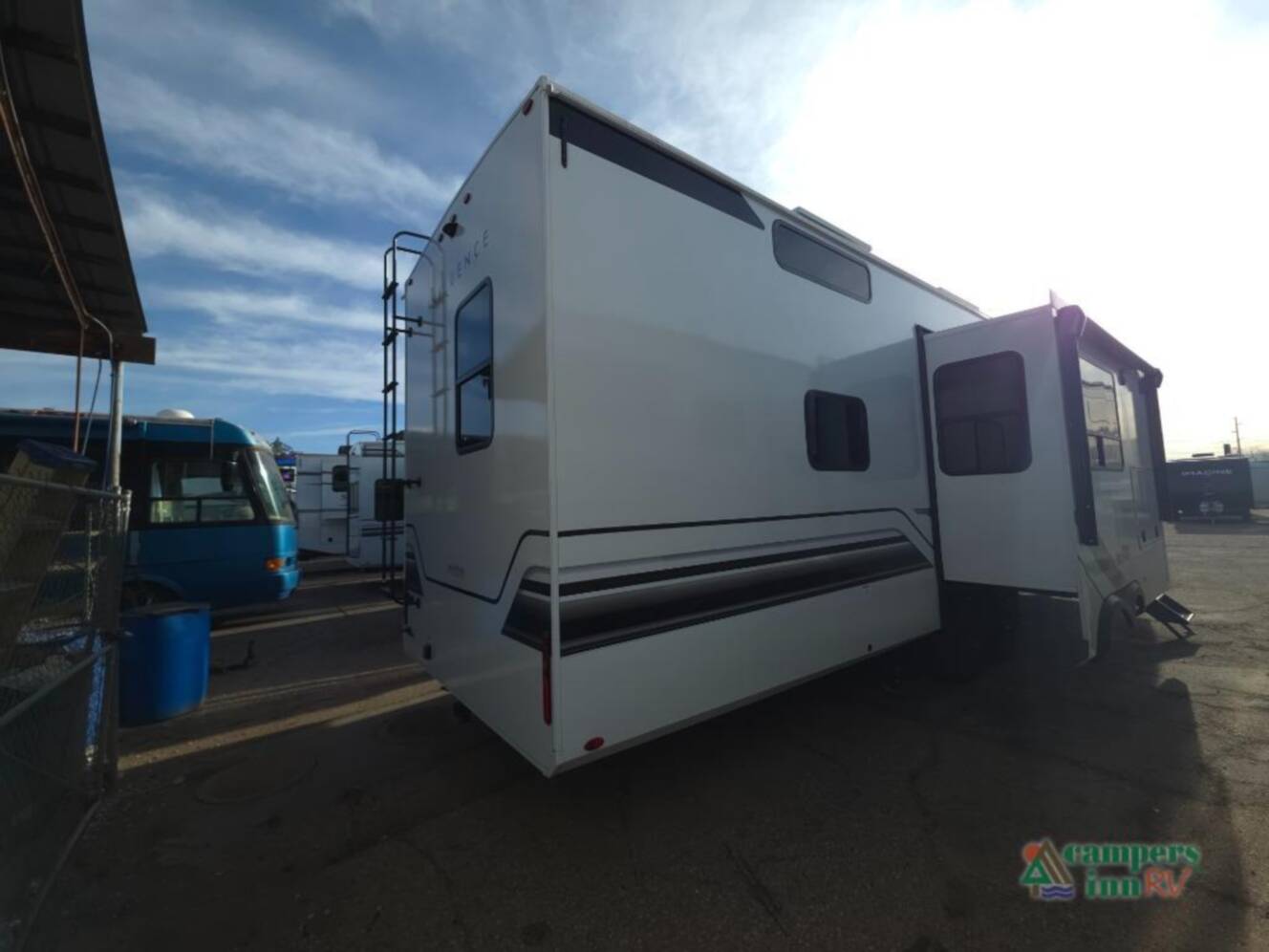 A photo of this 2026 Grand Design Influence 3804DS