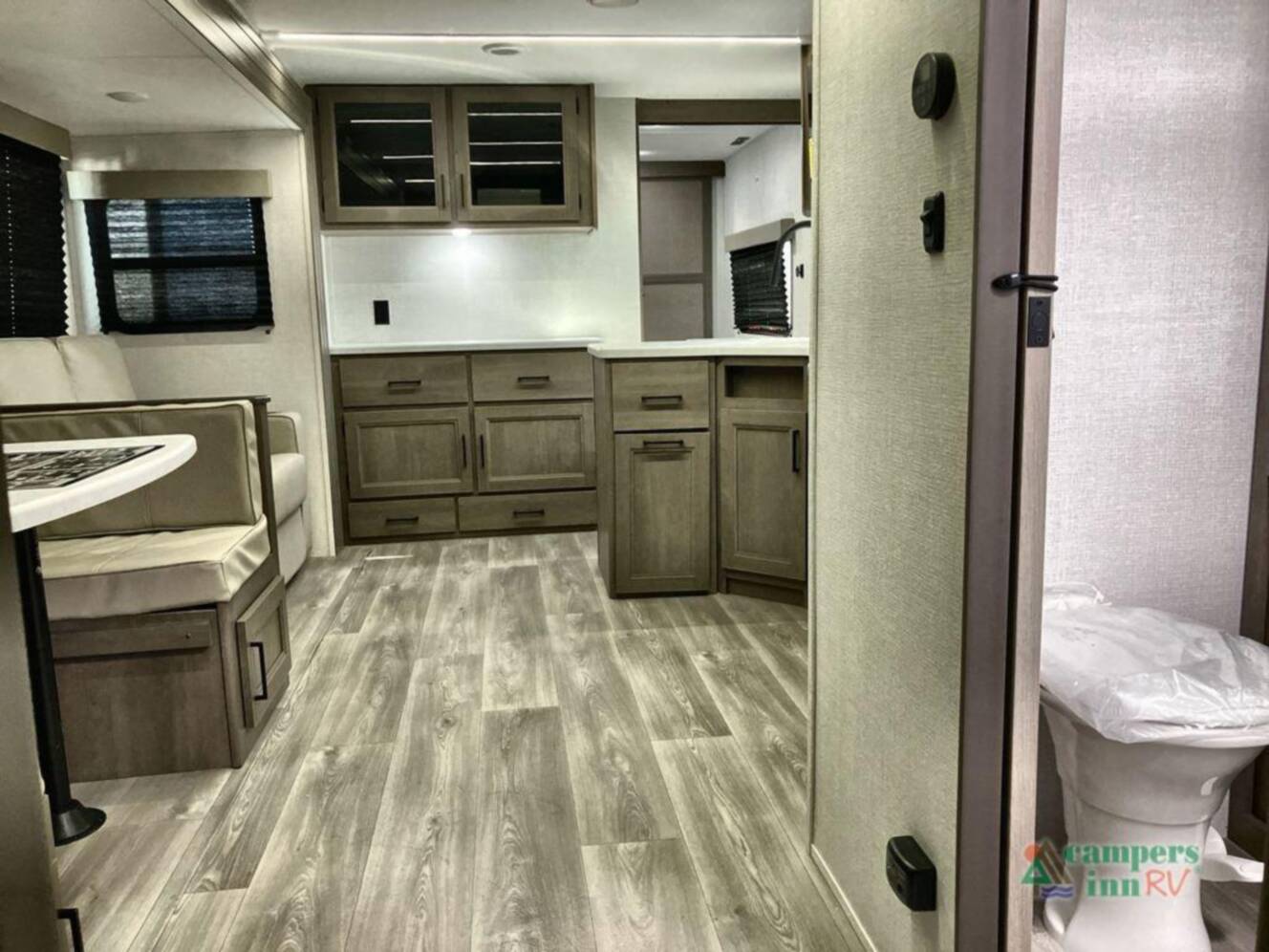 A photo of this 2025 Grand Design Transcend Xplor 335BHT