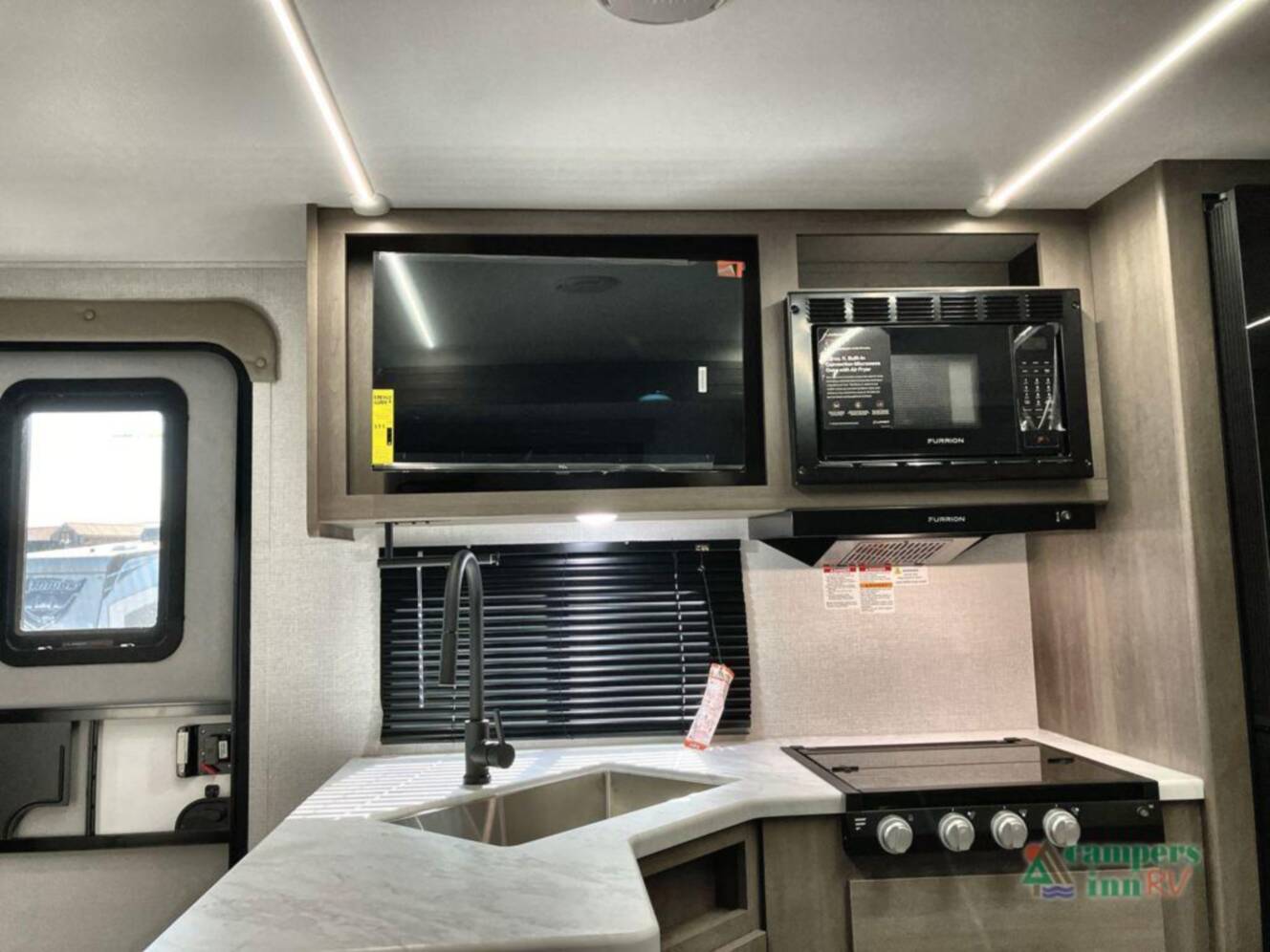 A photo of this 2025 Grand Design Transcend Xplor 335BHT