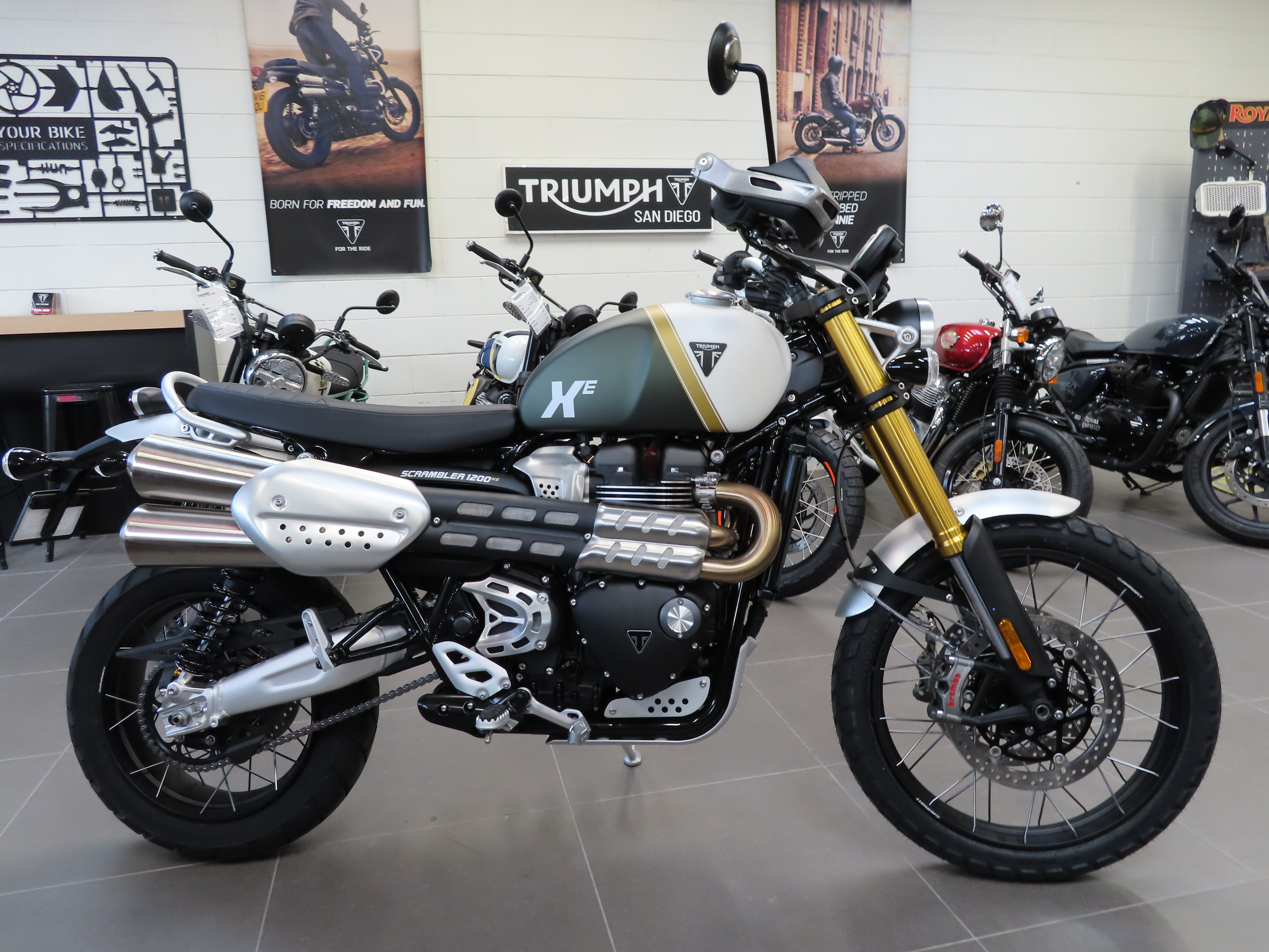 2026 Triumph SCRAMBLER 1200 XE XE in San Diego, CA