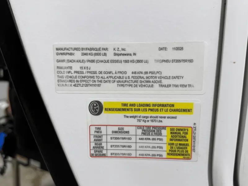 2026 KZ RV Connect SE 201MLSE