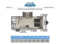 2026 KZ RV Connect SE 201MLSE