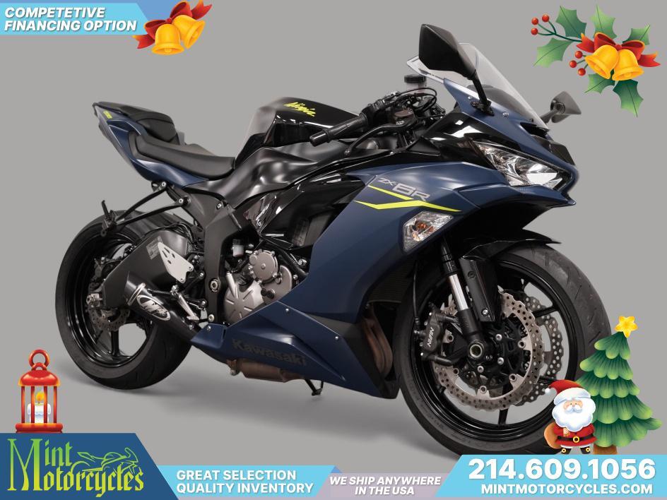Black Kawasaki Ninja ZX-6R Motorcycles For Sale in Illinois