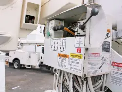 2015 FREIGHTLINER M2 106 Truck w/TEREX STC-55 HI-RANGER MATERIAL HANDLING AERIAL DEVICE-BUCKET TRUCK 