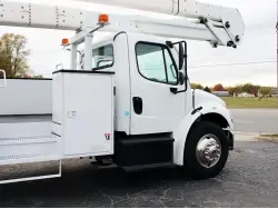 2015 FREIGHTLINER M2 106 Truck w/TEREX STC-55 HI-RANGER MATERIAL HANDLING AERIAL DEVICE-BUCKET TRUCK 