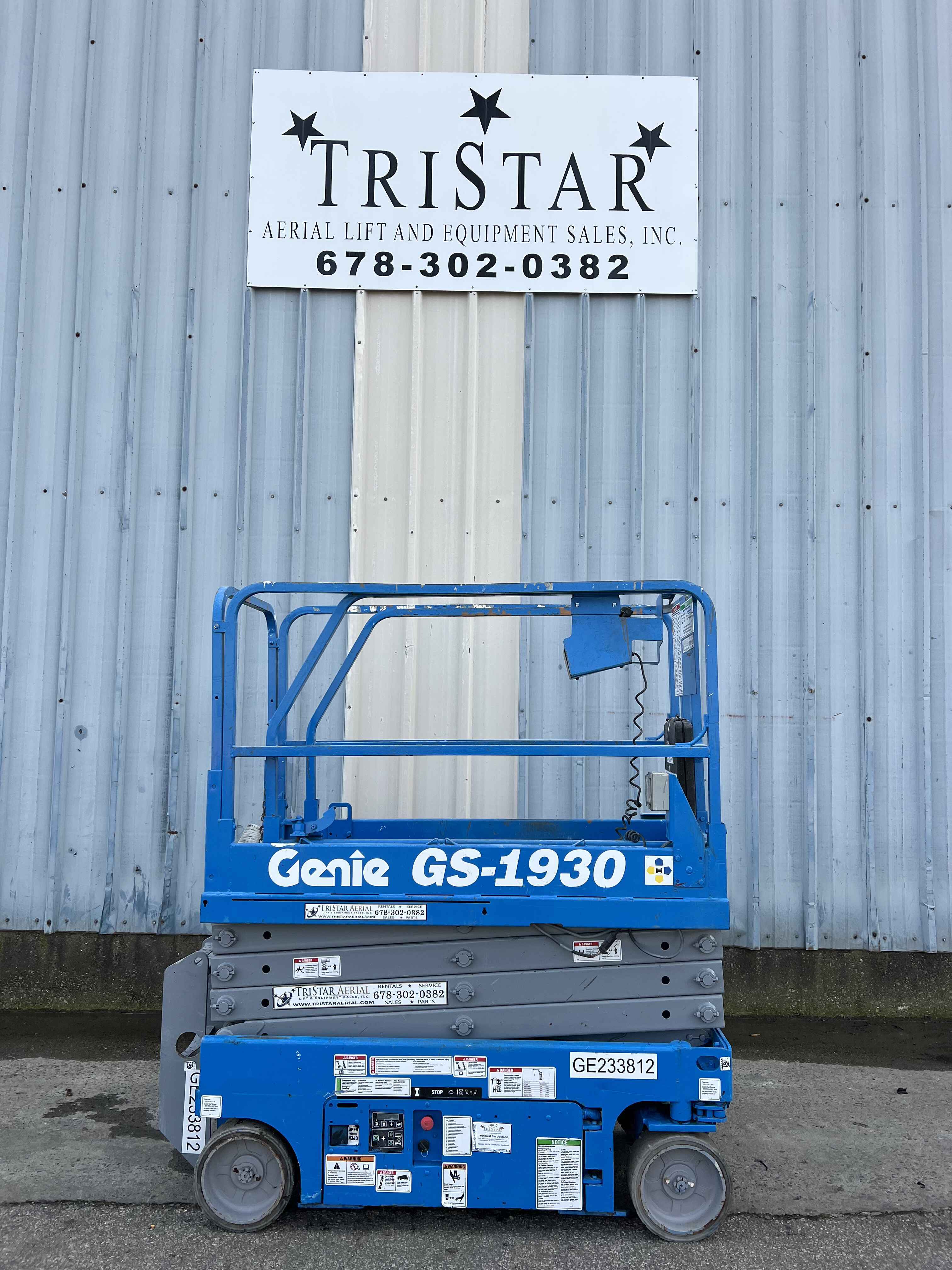 2012 GENIE GS-1930 in Dublin, GA