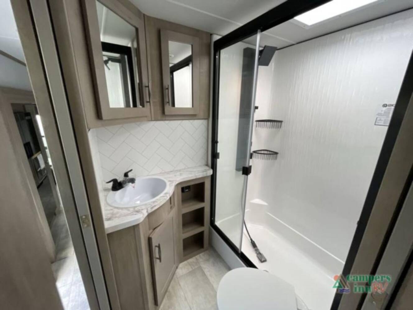 A photo of this 2024 Grand Design Momentum M-Class 414M