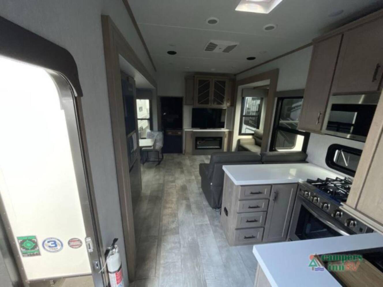 A photo of this 2024 Grand Design Momentum M-Class 414M