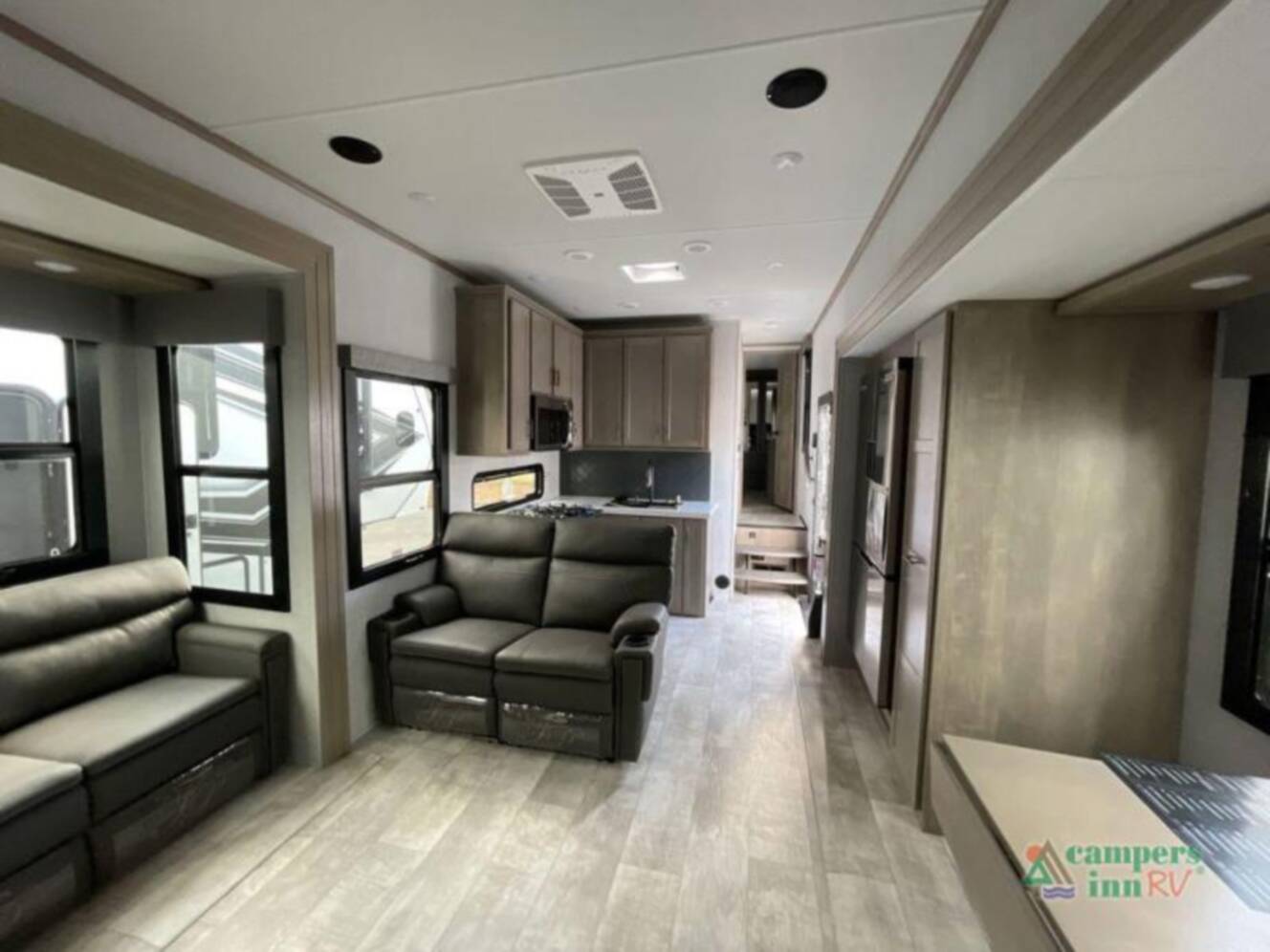 A photo of this 2024 Grand Design Momentum M-Class 414M