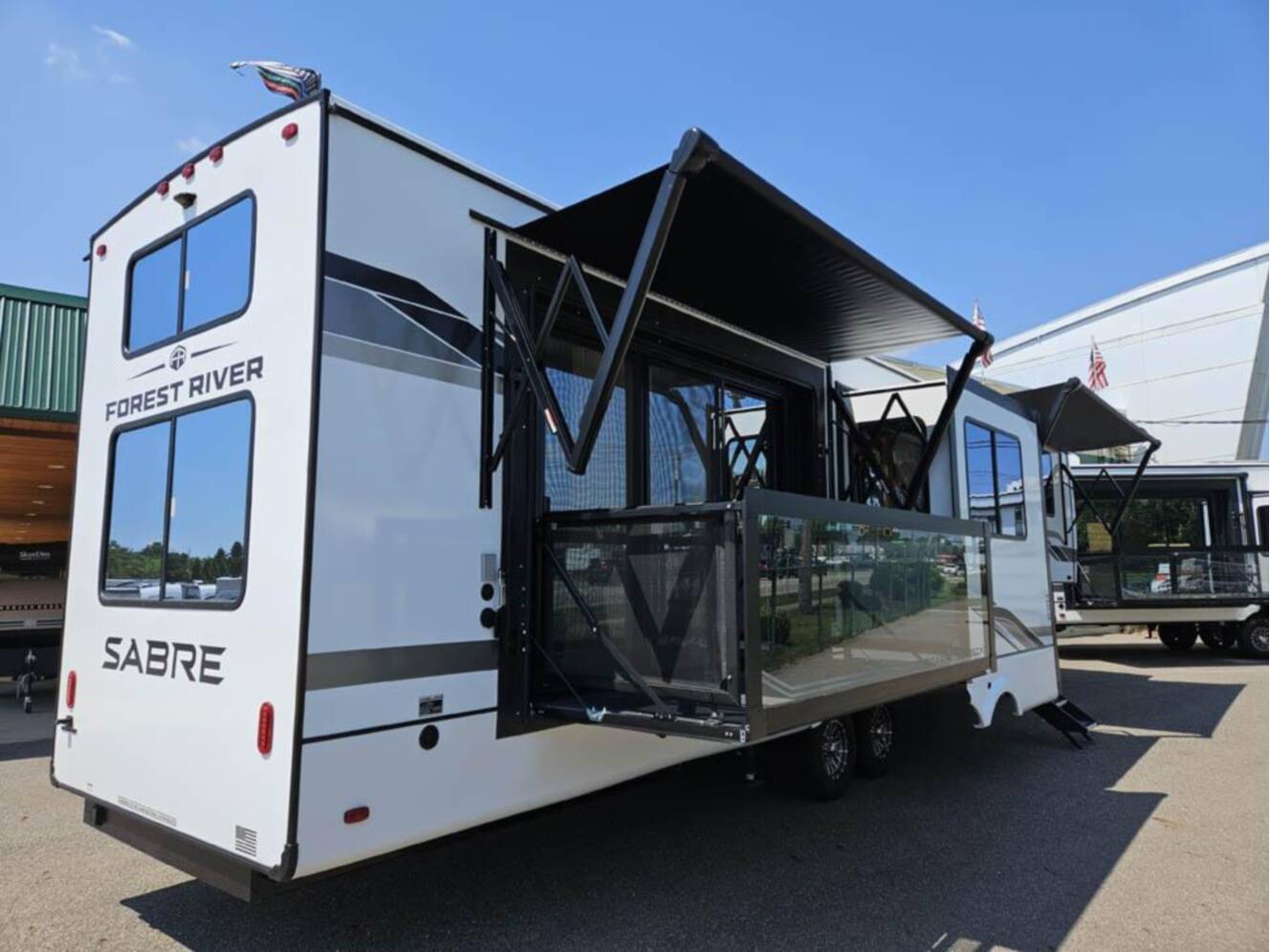 A photo of this 2026 Forest River Sabre 37RVMILES