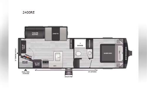 2026 Keystone Rv Cougar Sport 2400RE - Platinum Edition in fremont IN