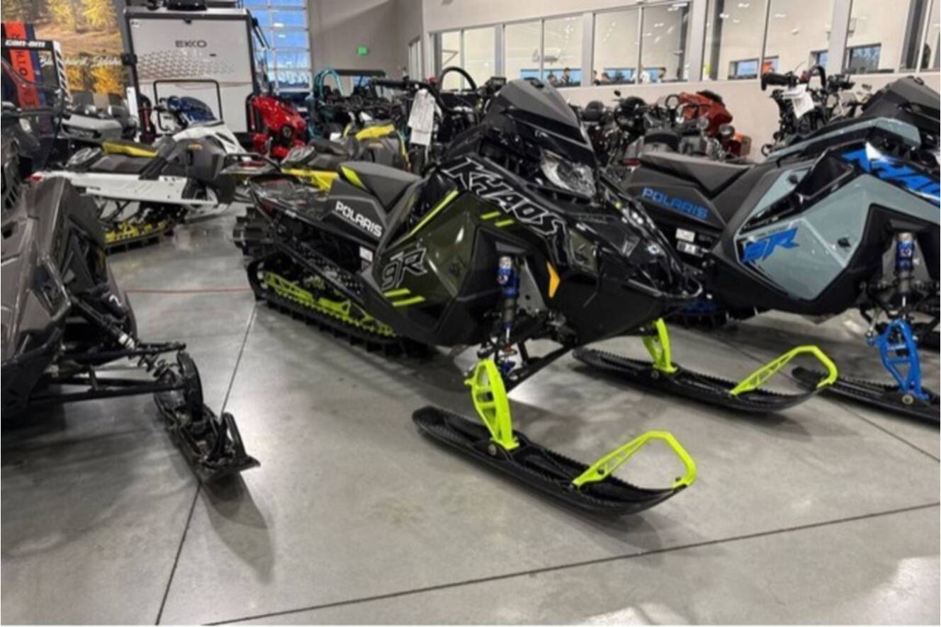 A photo of this 2026 Polaris® SNO-26 9R RMK KHAOS 146 Patriot 9R