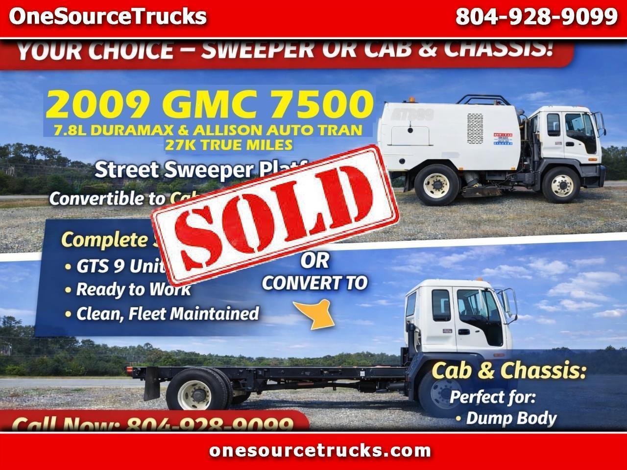 2009 GMC T7500 in Burkeville, VA