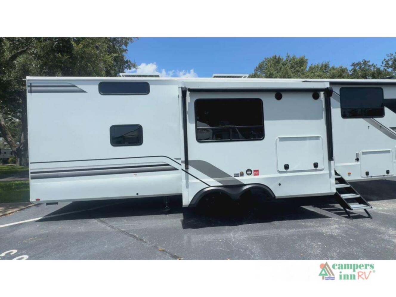 A photo of this 2026 Grand Design Influence 3804DS