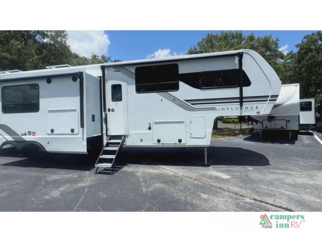 A photo of this 2026 Grand Design Influence 3804DS