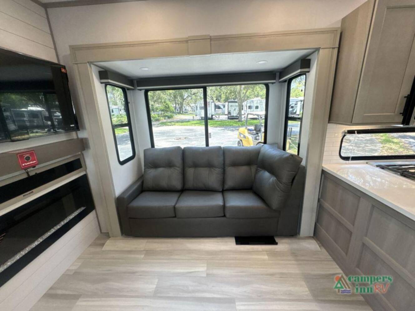 A photo of this 2026 Grand Design Influence 3804DS