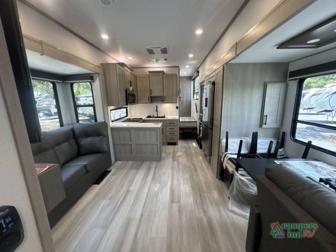 A photo of this 2026 Grand Design Influence 3804DS