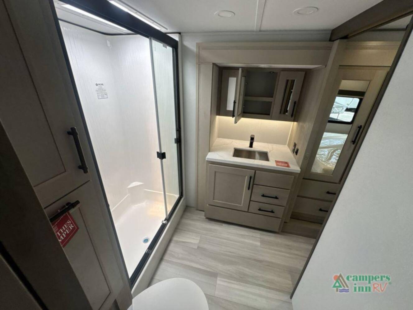 A photo of this 2026 Grand Design Influence 3804DS