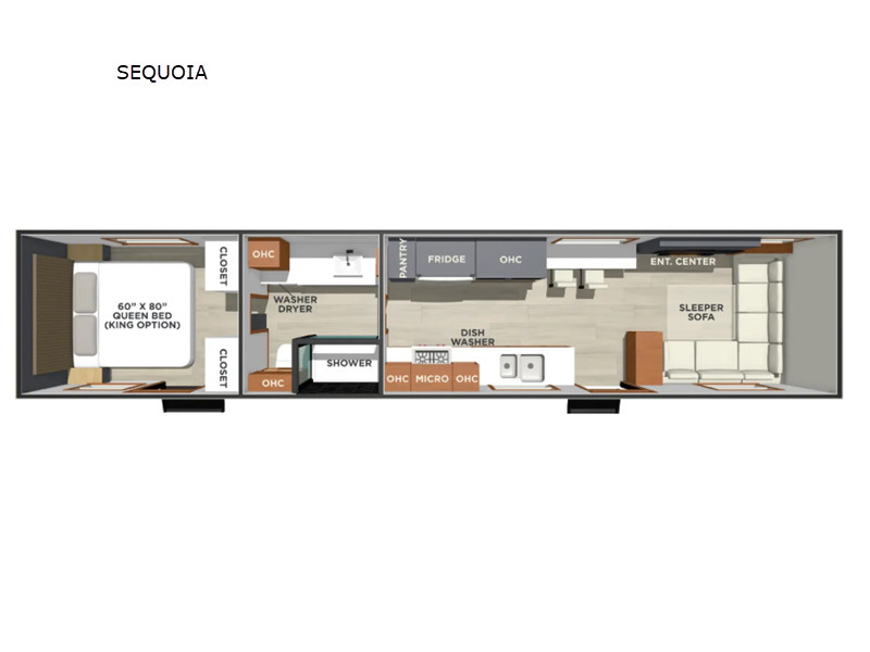 A photo of this 2026 Forest River Rv Lost Pines SEQUOIA