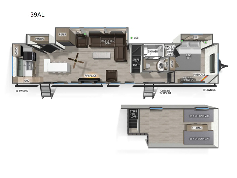 2026 Forest River Rv Cherokee Timberwolf 39AL in grand junction CO