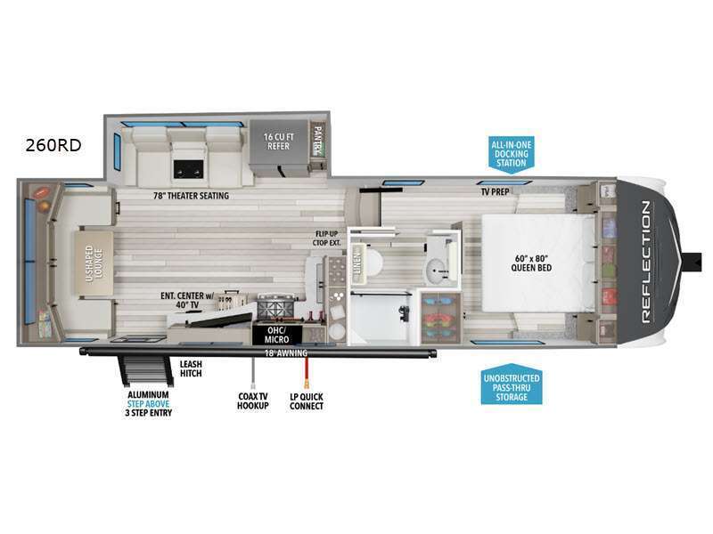 A photo of this 2026 Grand Design Reflection 150 Series 260RD