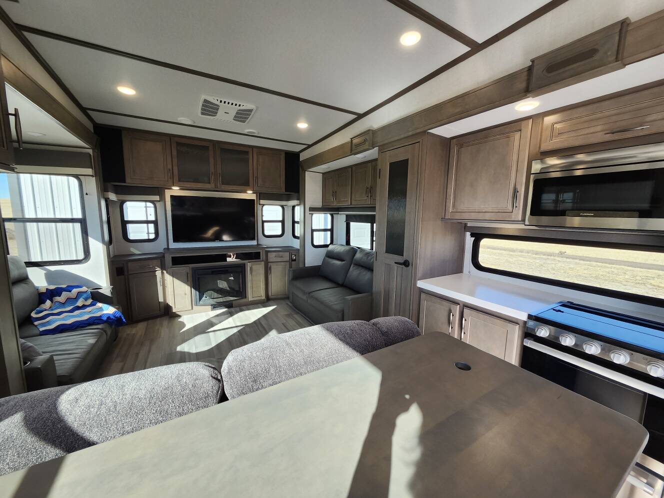A photo of this 2023 Grand Design SOLITUDE S-CLASS 3330RE-R