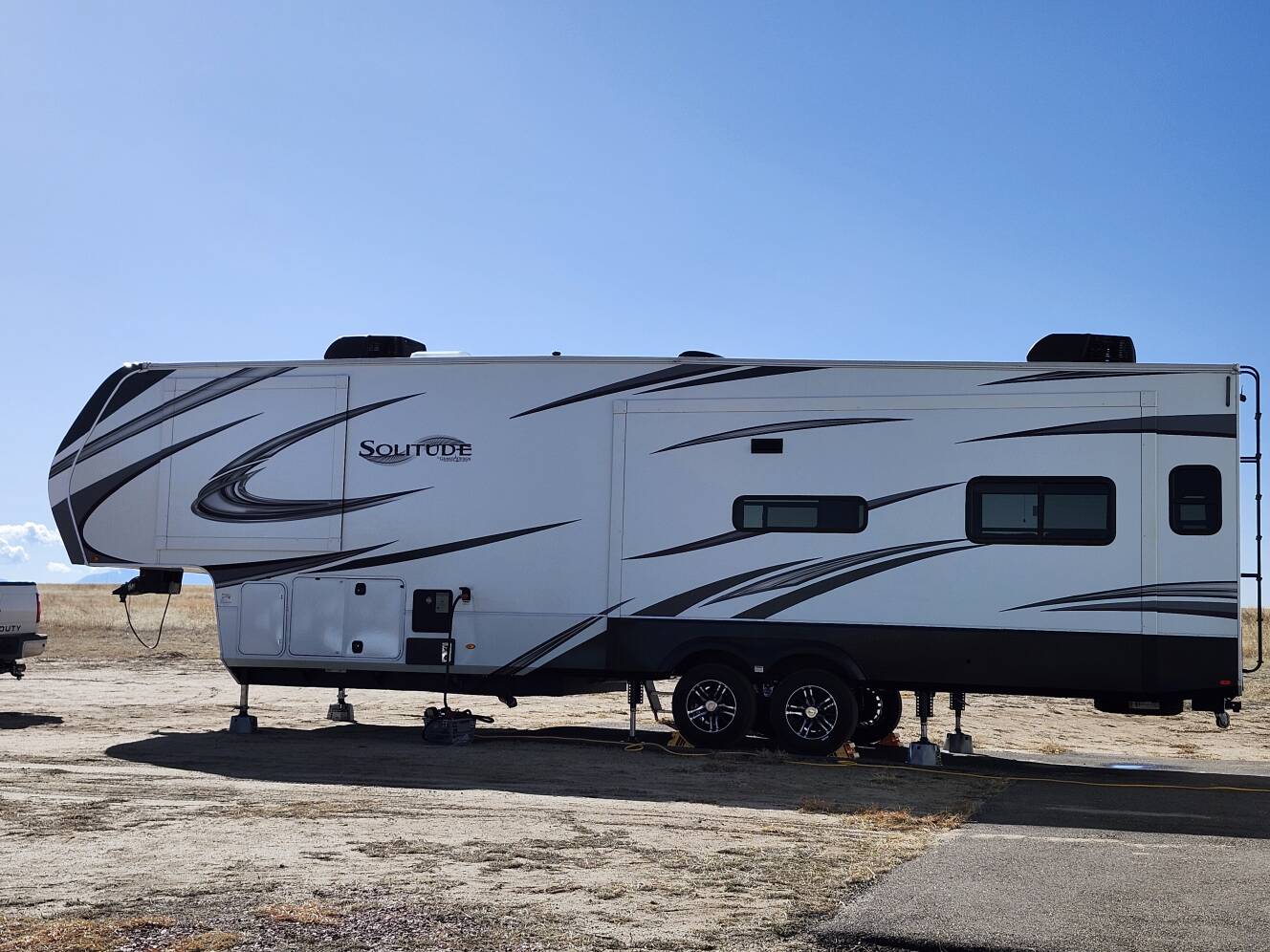 A photo of this 2023 Grand Design SOLITUDE S-CLASS 3330RE-R
