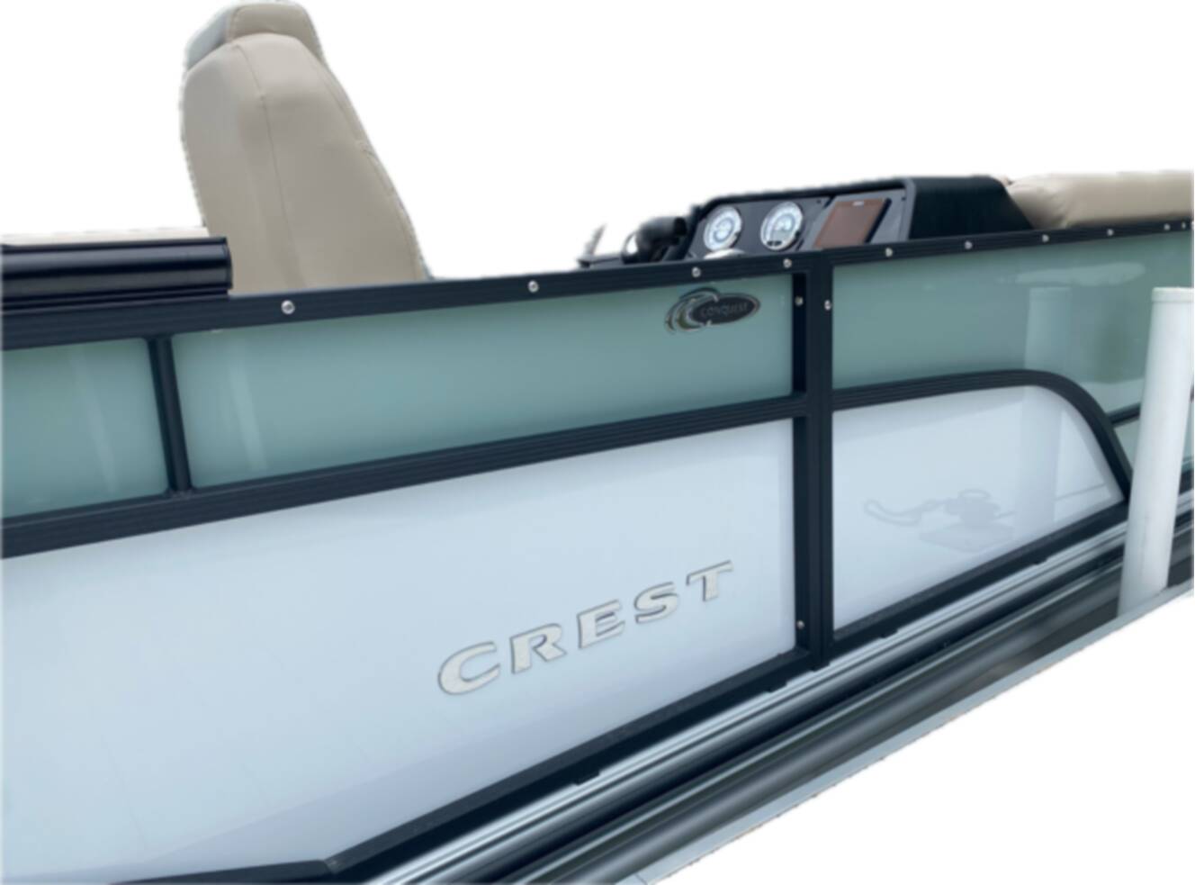 A photo of this 2026 Crest Pontoons Conquest 235 SLC
