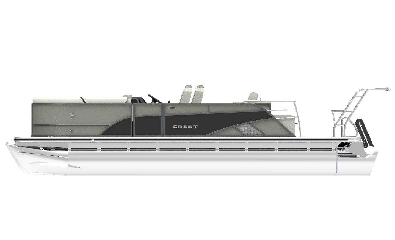 A photo of this 2026 Crest Pontoons Conquest 235 SLC
