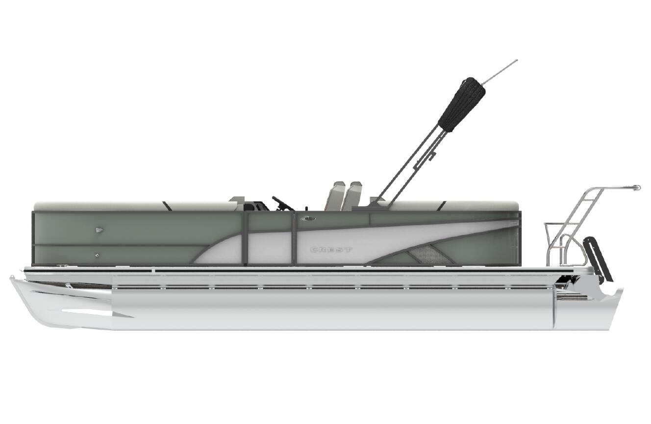 A photo of this 2026 Crest Pontoons Conquest SLSC 250