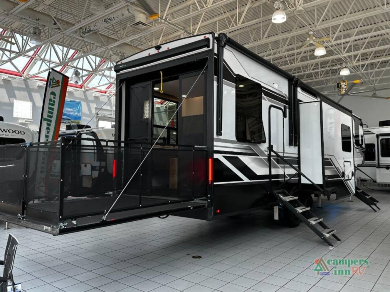 A photo of this 2026 Grand Design Momentum M-Class 344M