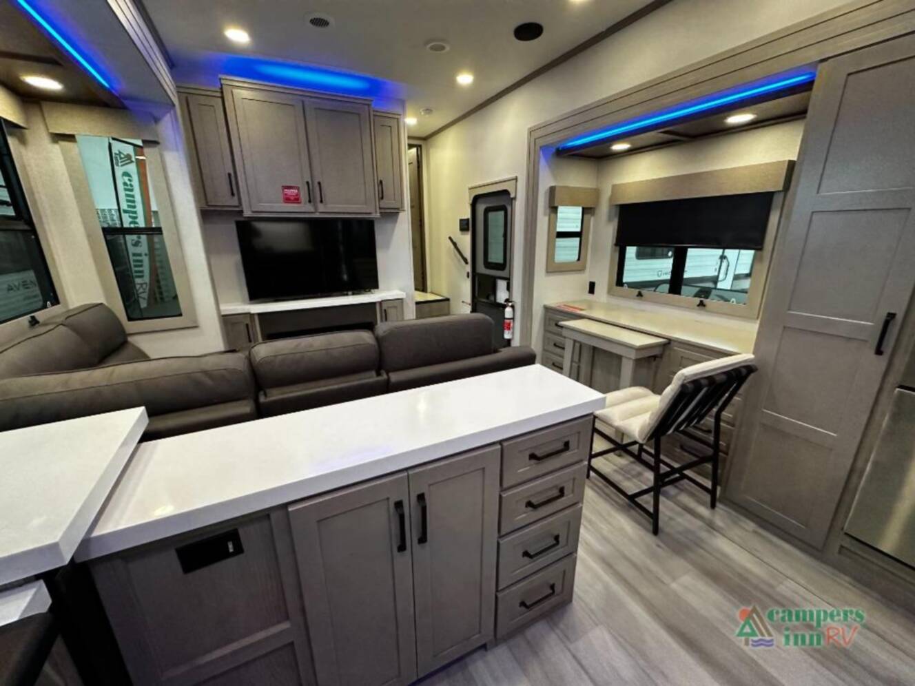 A photo of this 2026 Grand Design Momentum M-Class 344M
