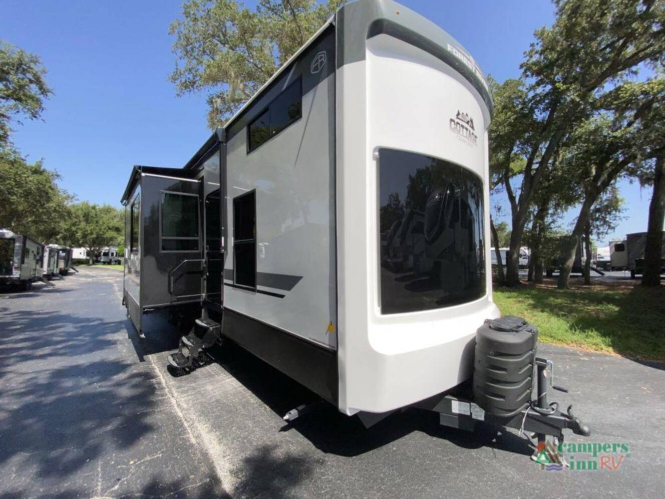 A photo of this 2026 Forest River Rv Cedar Creek Cottage 40CBK