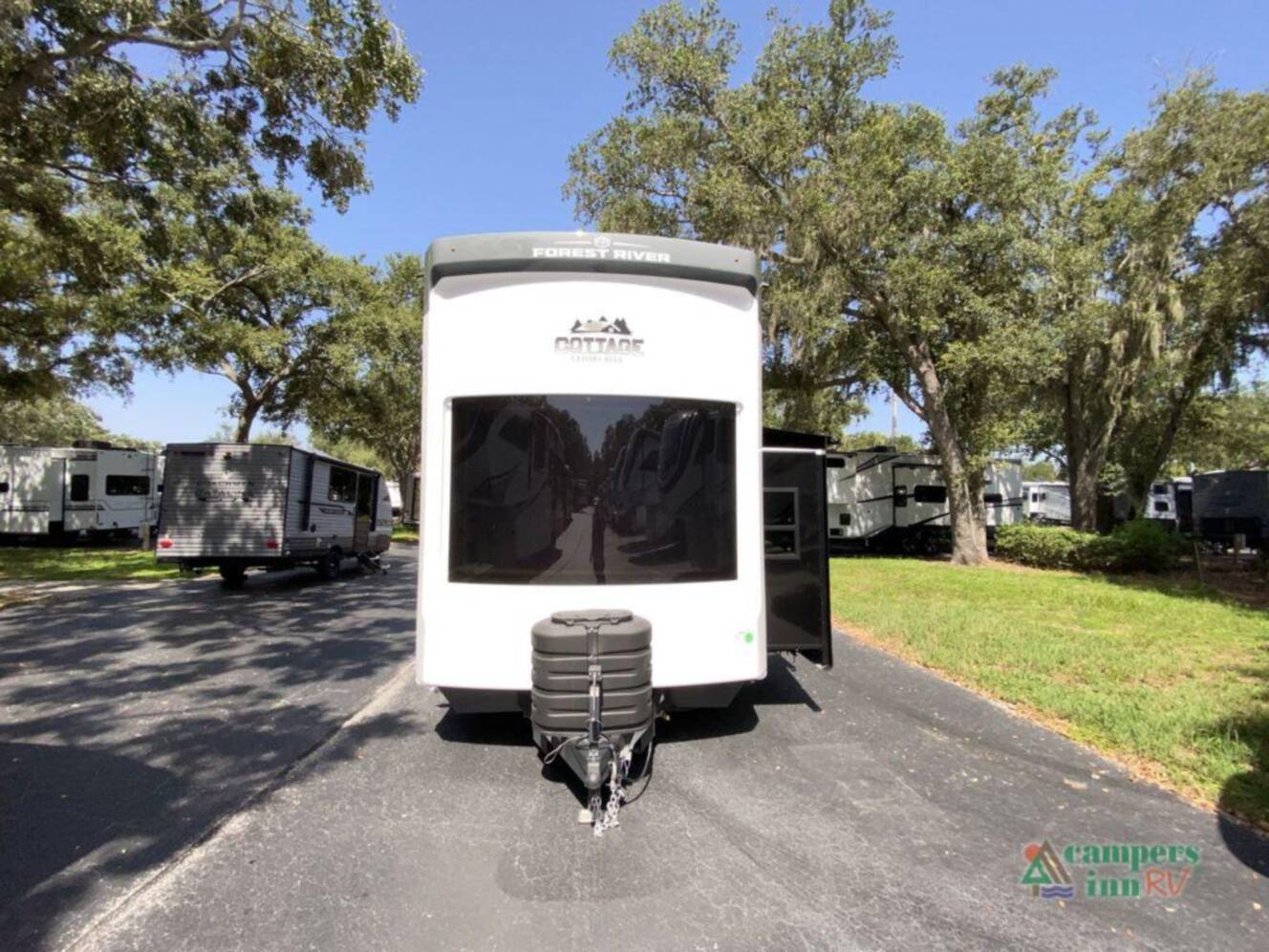 A photo of this 2026 Forest River Rv Cedar Creek Cottage 40CBK