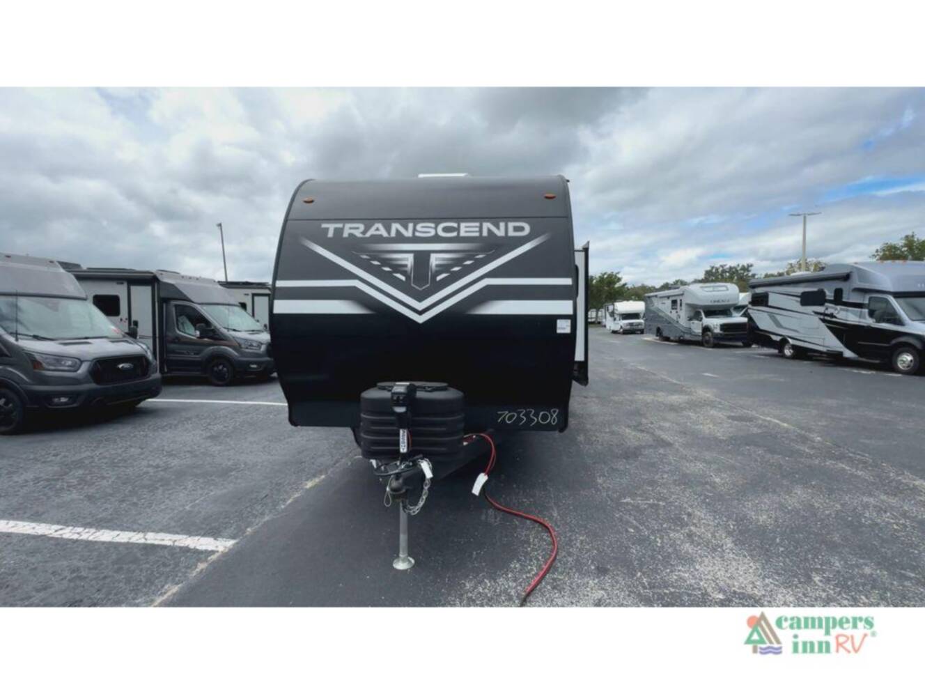 A photo of this 2026 Grand Design Transcend Xplor 325BHT